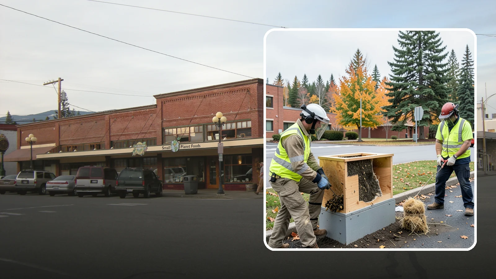 Beehive & Wasp Removal in Sedro-Woolley, Skagit County, WA - Safe removal of wasp nests and relocation of honey bee colonies from public property.