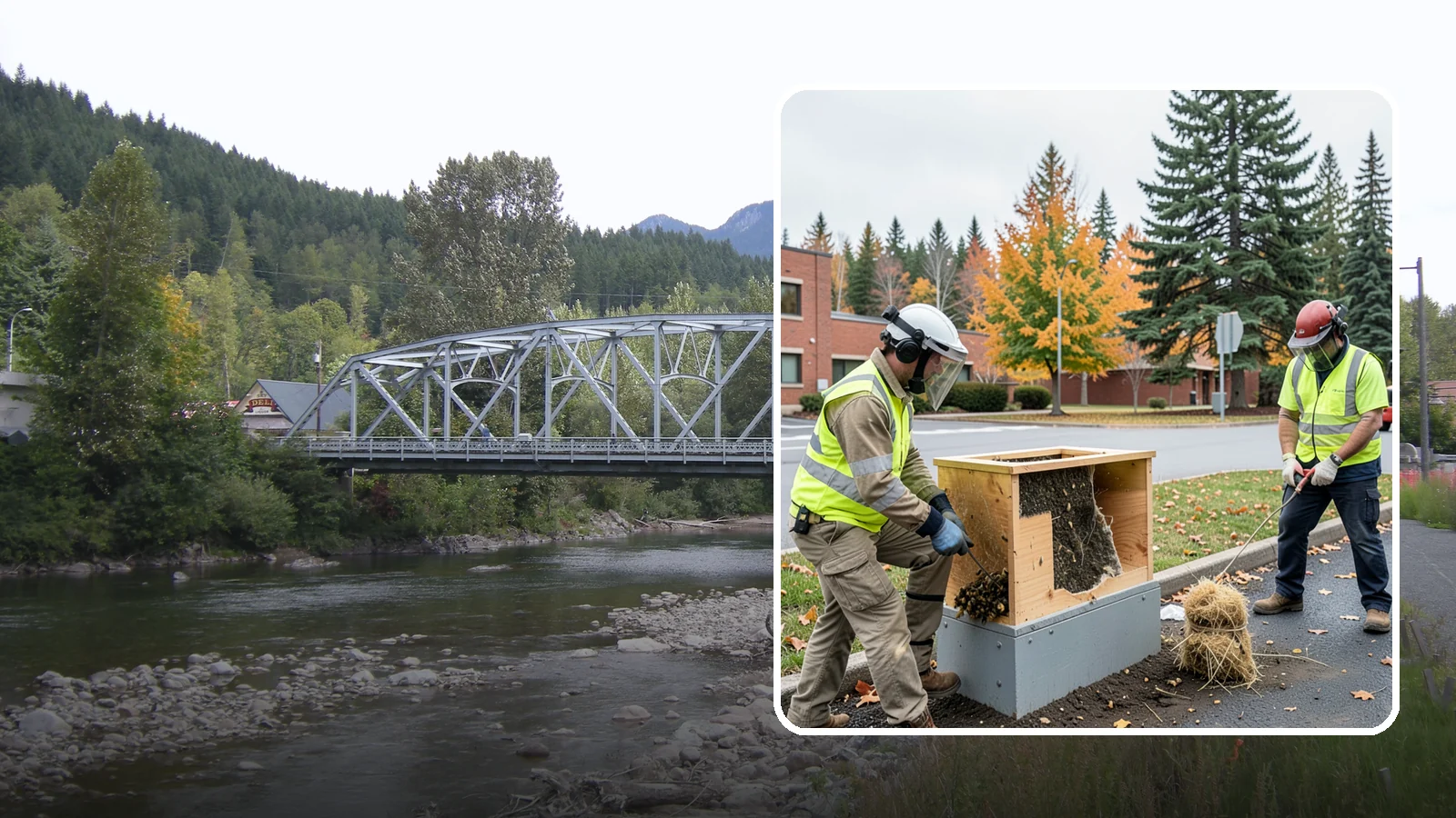 Beehive & Wasp Removal in Skykomish, King County, WA - Safe removal of wasp nests and relocation of honey bee colonies from public property.