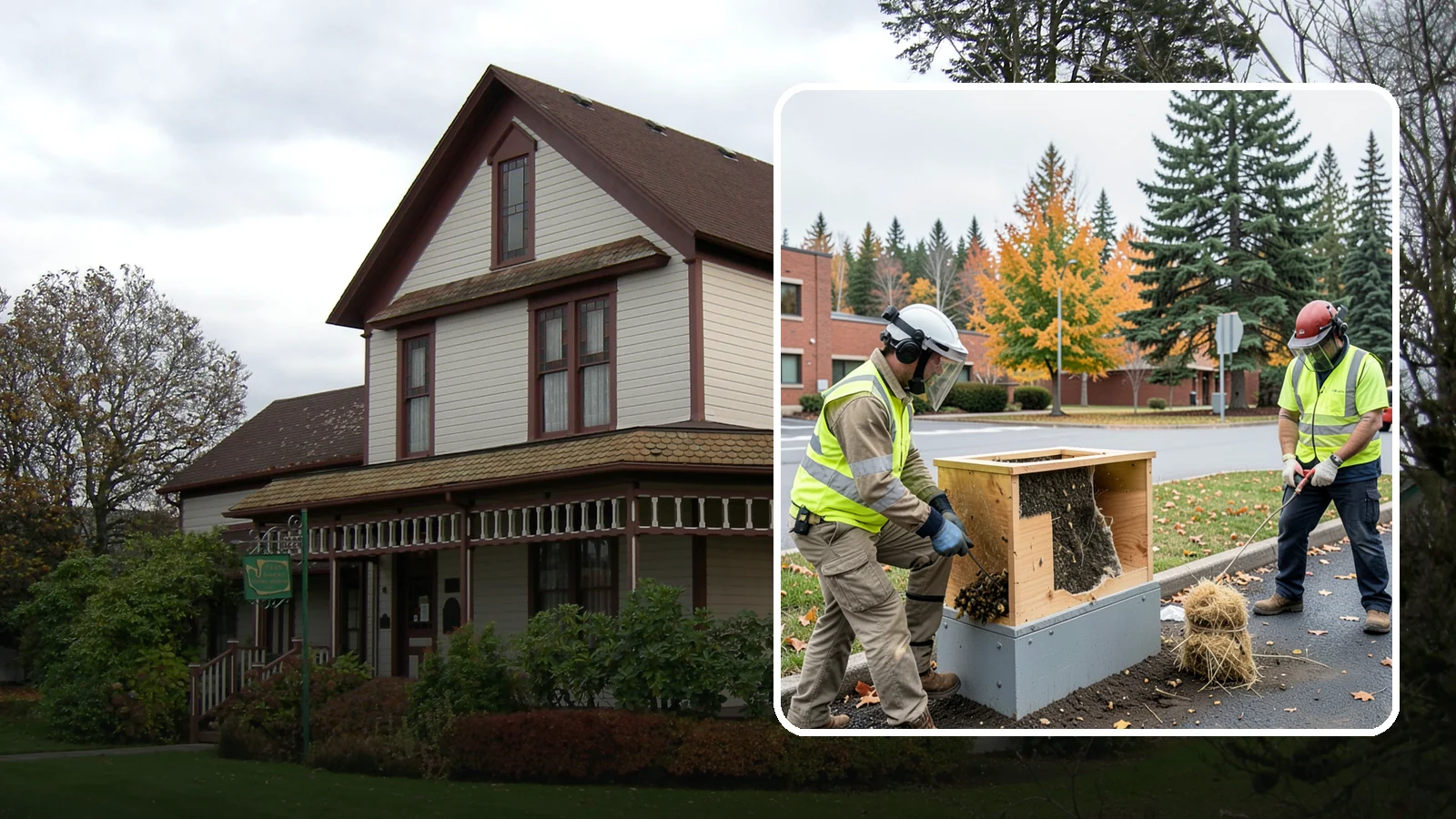 Beehive & Wasp Removal in Sumner, Pierce County, WA - Safe removal of wasp nests and relocation of honey bee colonies from public property.