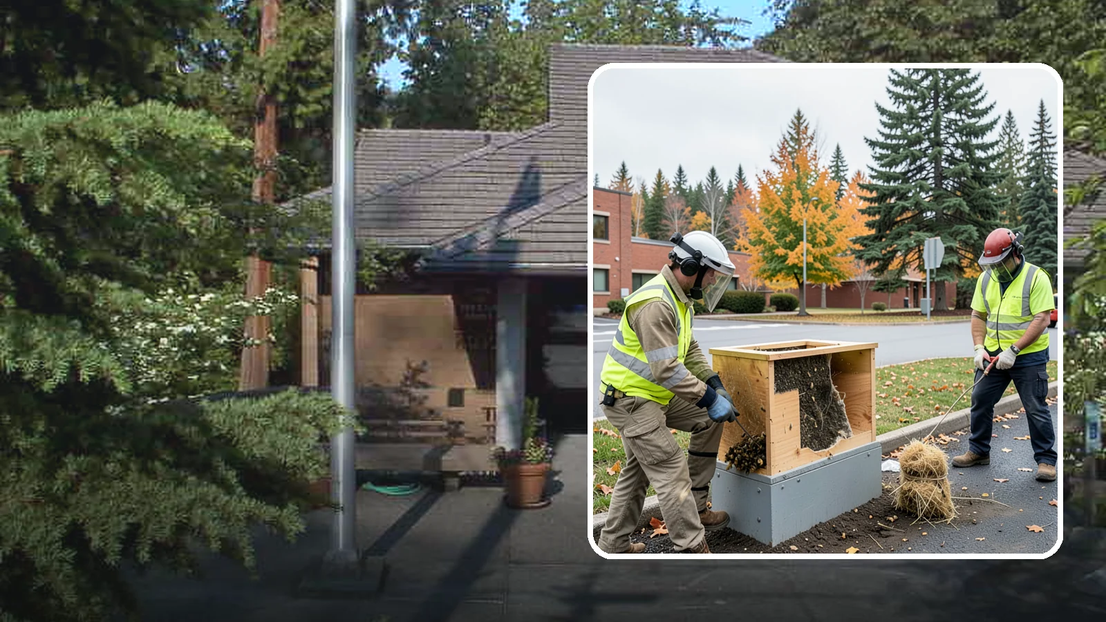 Beehive & Wasp Removal in Yarrow Point, King County, WA - Safe removal of wasp nests and relocation of honey bee colonies from public property.