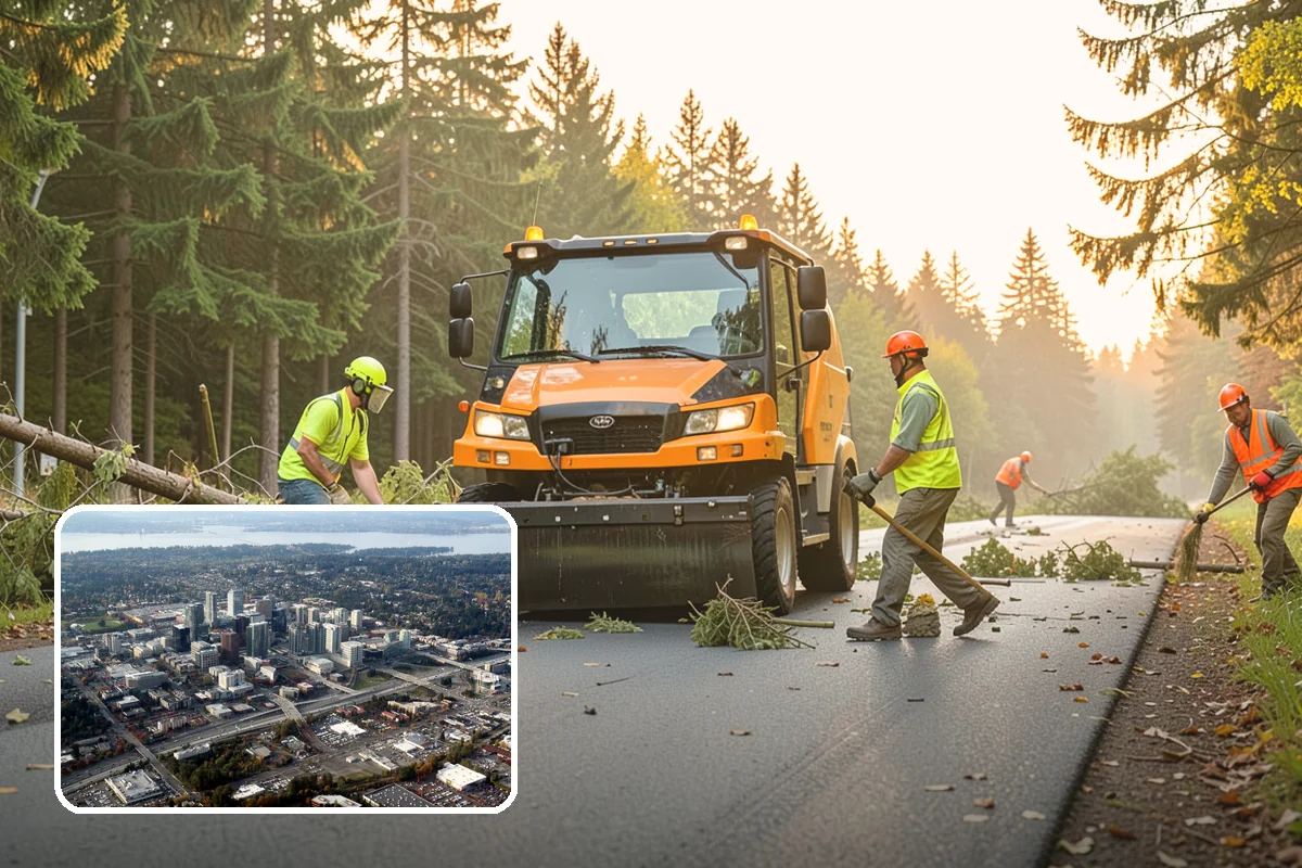 Bench Installation in Bellevue, King County, WA - ADA-conscious placement preserves accessible routes and clear space