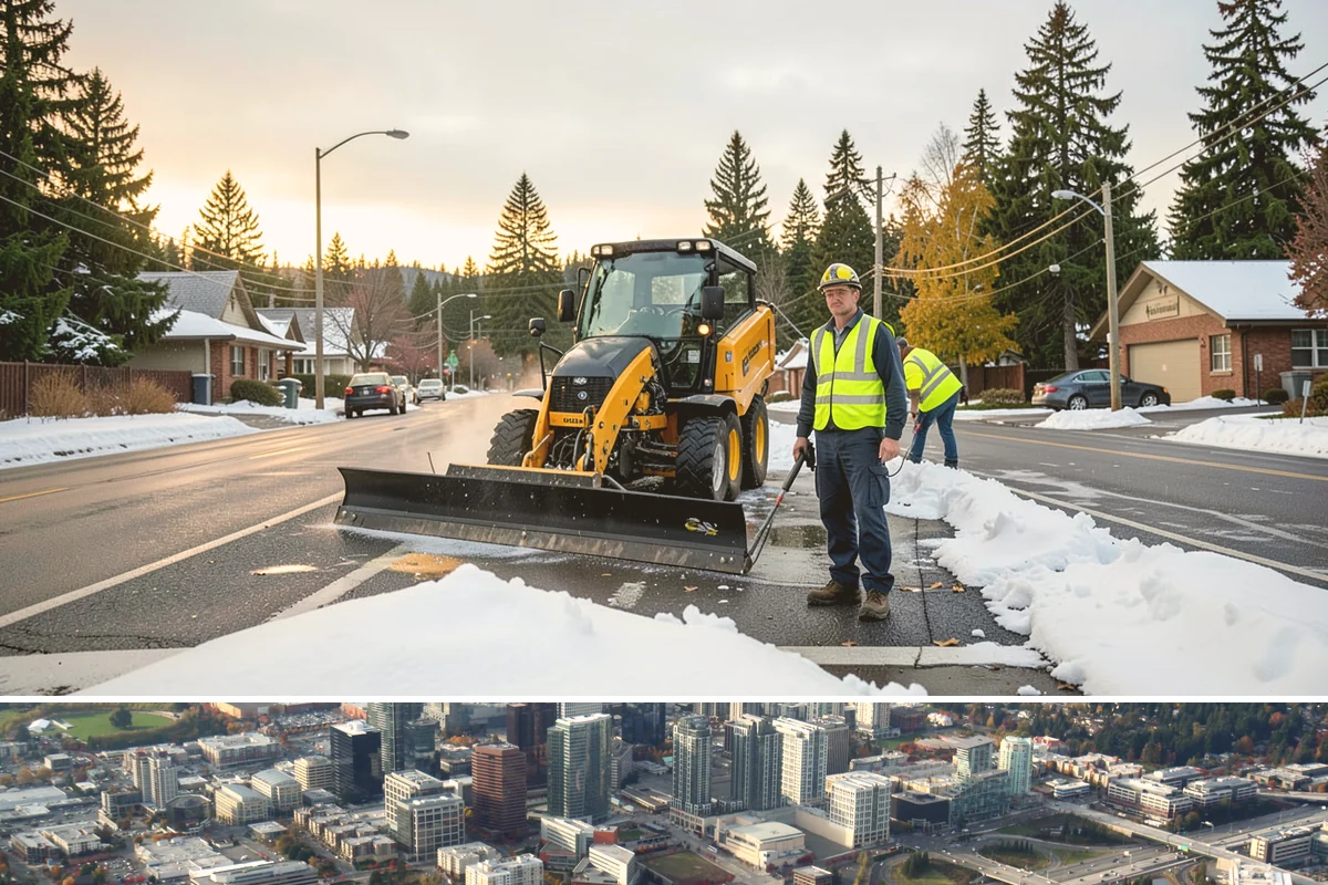Bench Installation in Bellevue, King County, WA - Concrete-pad installations favor drier months for reliable cures, while surface-anchored benches on existing hardscape can be set...