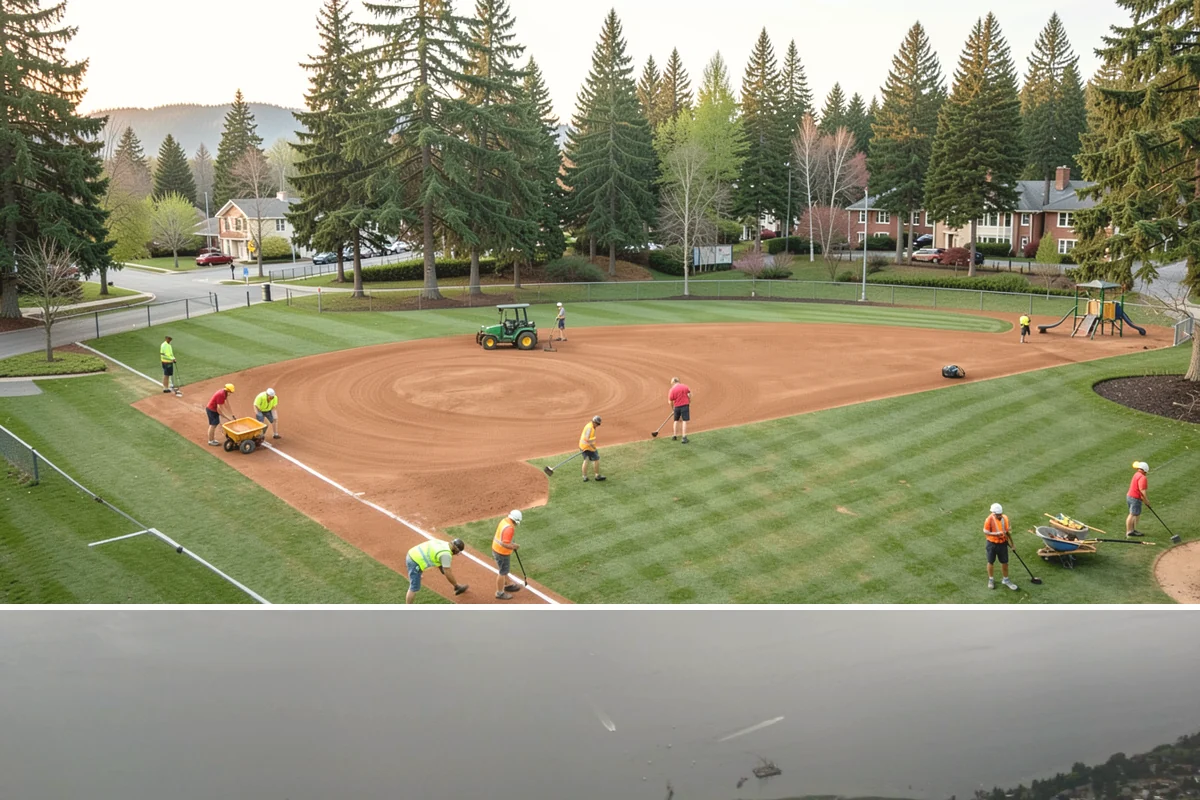 Bench Installation in Des Moines, King County, WA - Concrete-pad installations favor drier months for reliable cures, while surface-anchored benches on existing hardscape can be set...