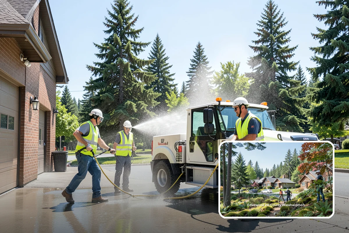 Bench Installation in Edgewood, Pierce County, WA - ADA-conscious placement preserves accessible routes and clear space