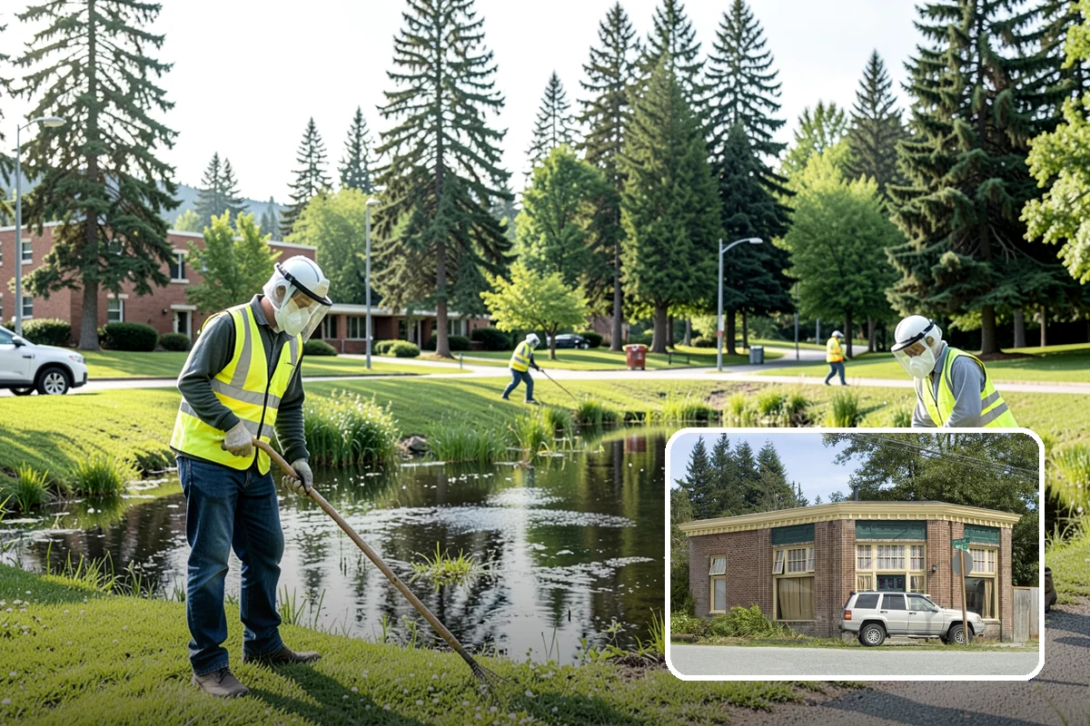 Bench Installation in Hamilton, Skagit County, WA - ADA-conscious placement preserves accessible routes and clear space