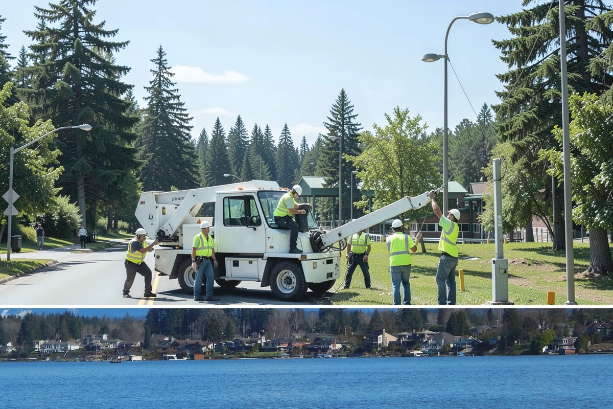 Bench Installation in Lake Stevens, Snohomish County, WA - Concrete-pad installations favor drier months for reliable cures, while surface-anchored benches on existing hardscape can be set...