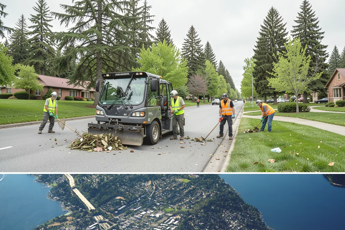 Bench Installation in Mercer Island, King County, WA - Concrete-pad installations favor drier months for reliable cures, while surface-anchored benches on existing hardscape can be set...
