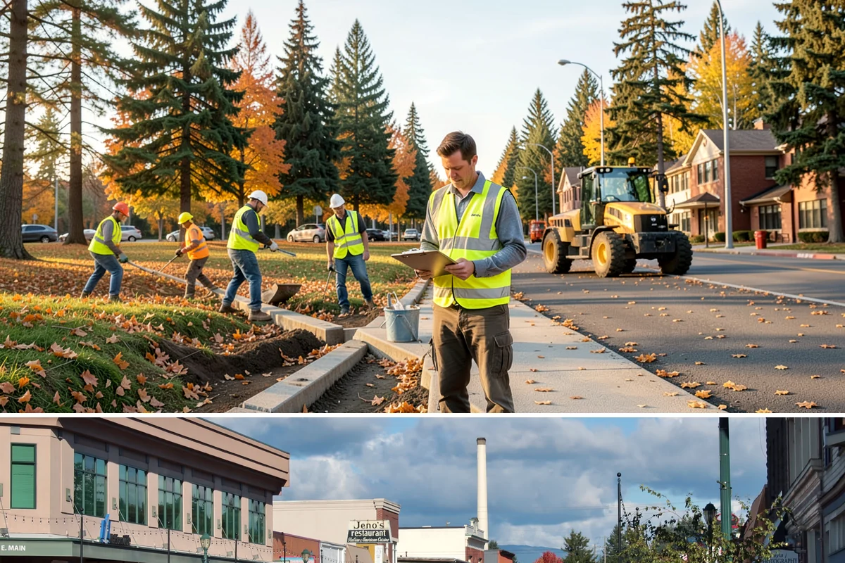 Bench Installation in Monroe, Snohomish County, WA - Concrete-pad installations favor drier months for reliable cures, while surface-anchored benches on existing hardscape can be set...