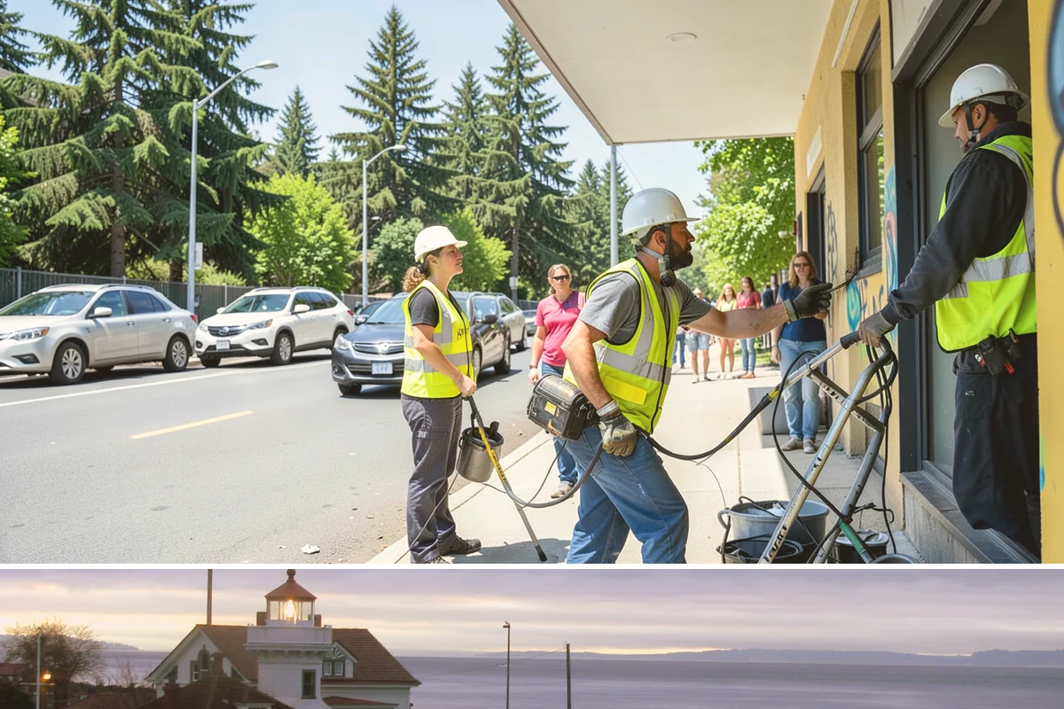 Bench Installation in Mukilteo, Snohomish County, WA - Concrete-pad installations favor drier months for reliable cures, while surface-anchored benches on existing hardscape can be set...