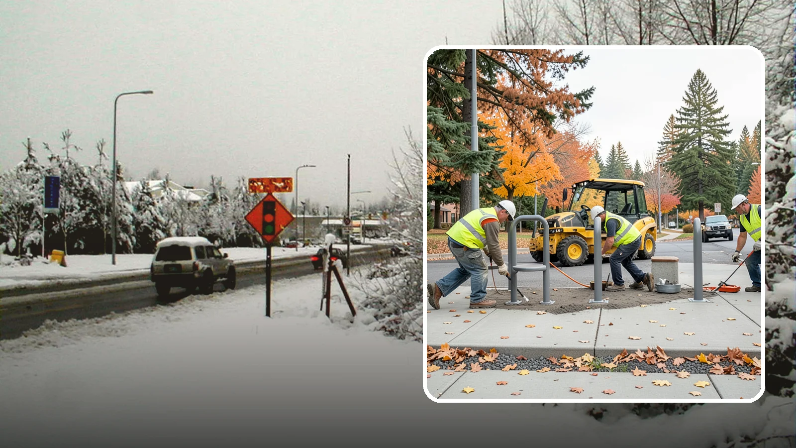 Bench Installation in Newcastle, King County, WA - We install park and streetscape benches on engineered footings with anchoring that resists theft and vandalism.