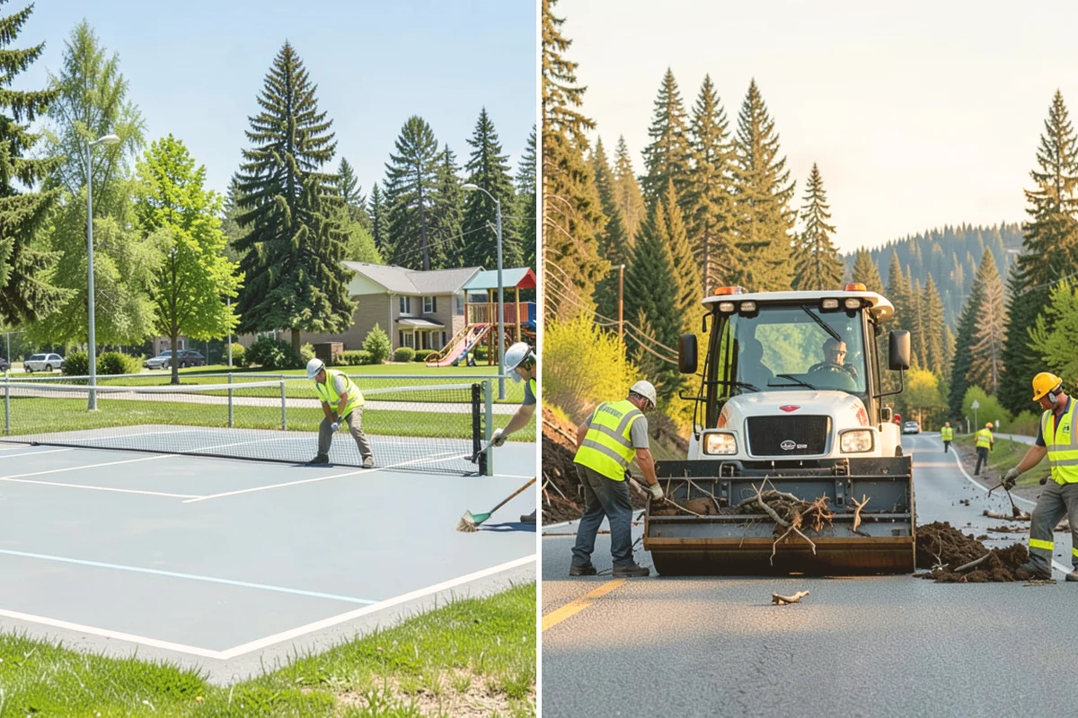 Bench Installation in Newcastle, King County, WA - Confirm bench models, quantities, and placement plan