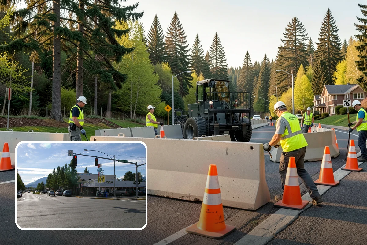 Bench Installation in North Bend, King County, WA - ADA-conscious placement preserves accessible routes and clear space