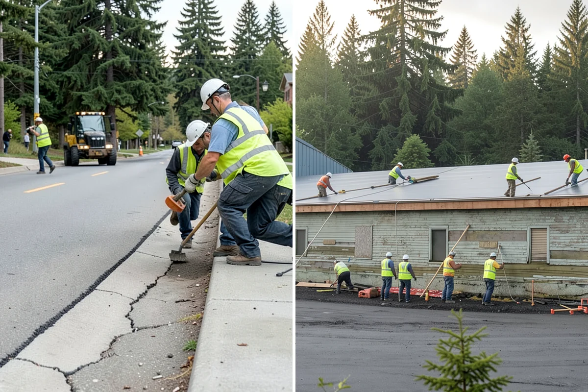 Bench Installation in Pacific, King County, WA - Confirm bench models, quantities, and placement plan