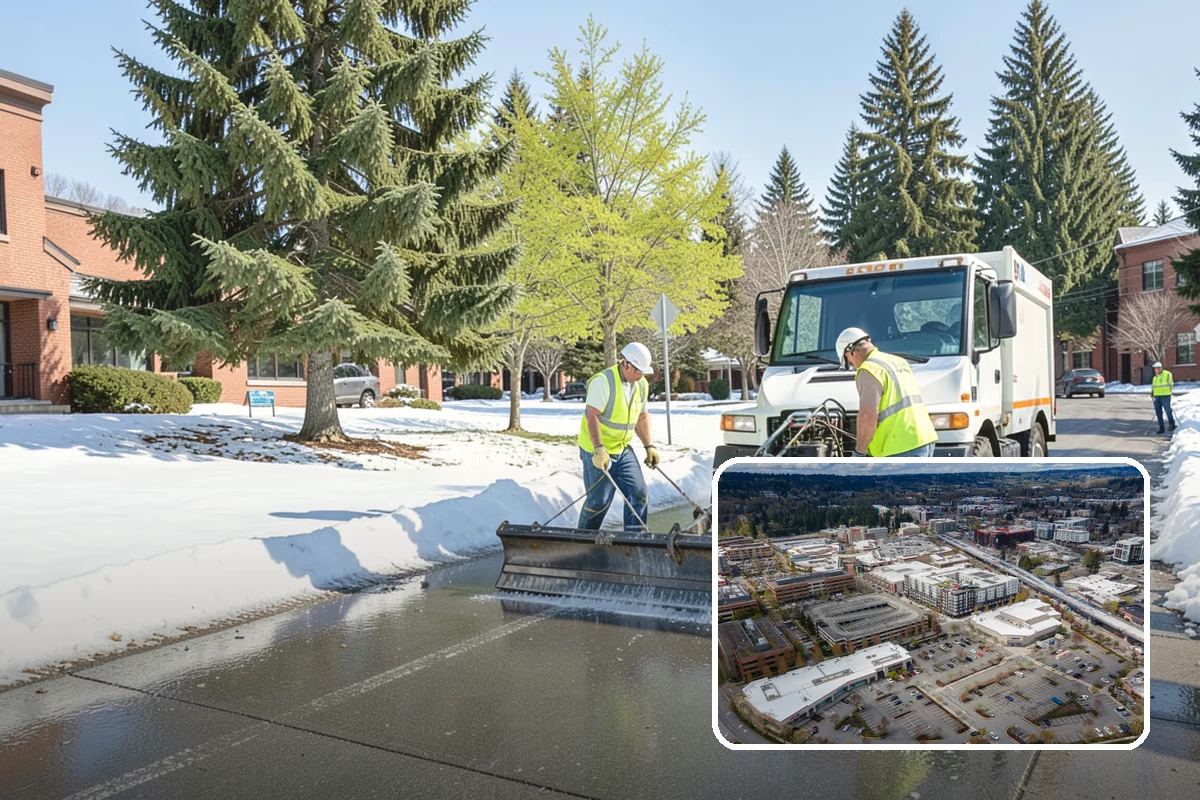 Bench Installation in Redmond, King County, WA - ADA-conscious placement preserves accessible routes and clear space