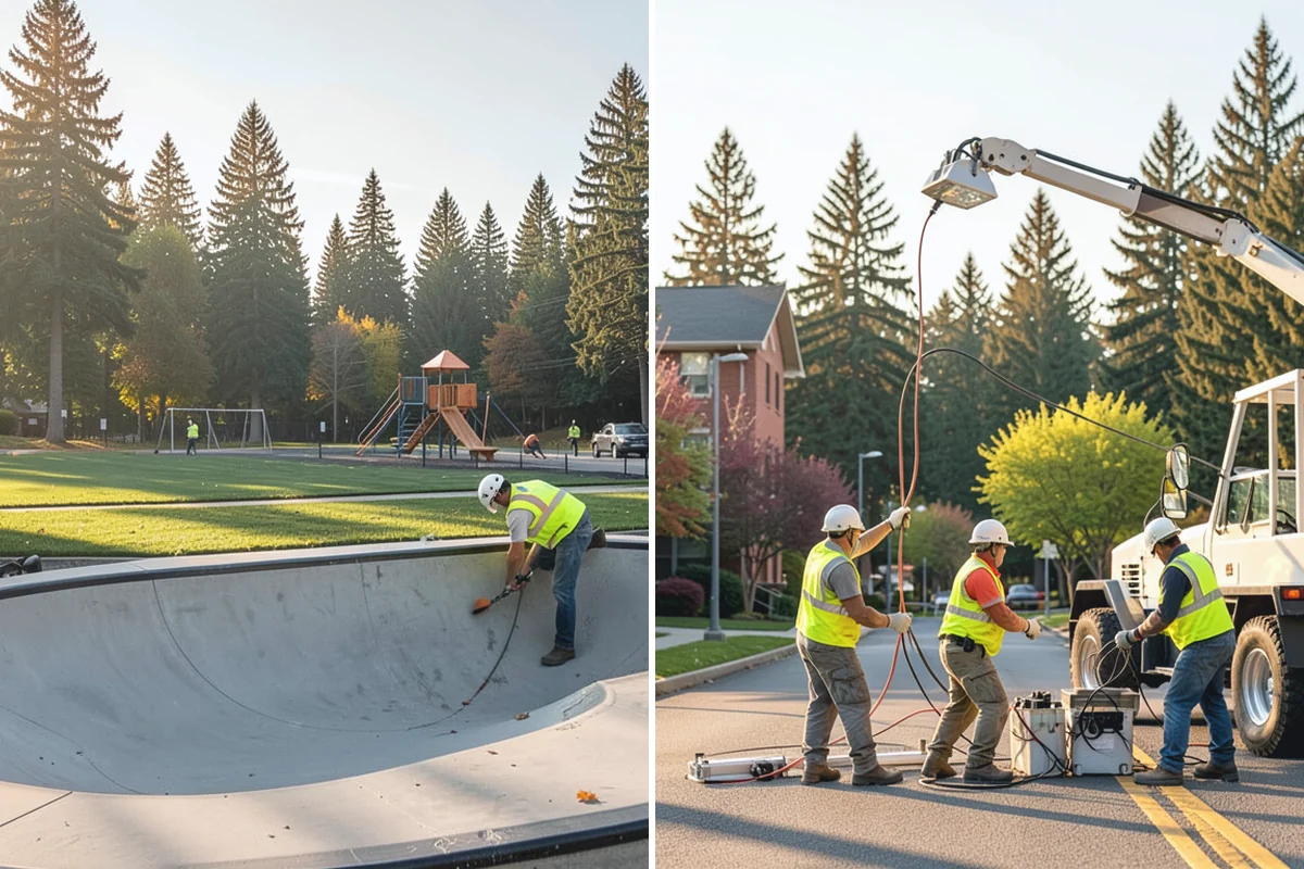 Bench Installation in South Prairie, Pierce County, WA - Confirm bench models, quantities, and placement plan