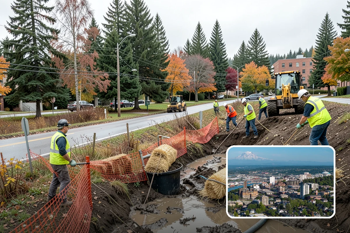 Bench Installation in Tacoma, Pierce County, WA - ADA-conscious placement preserves accessible routes and clear space