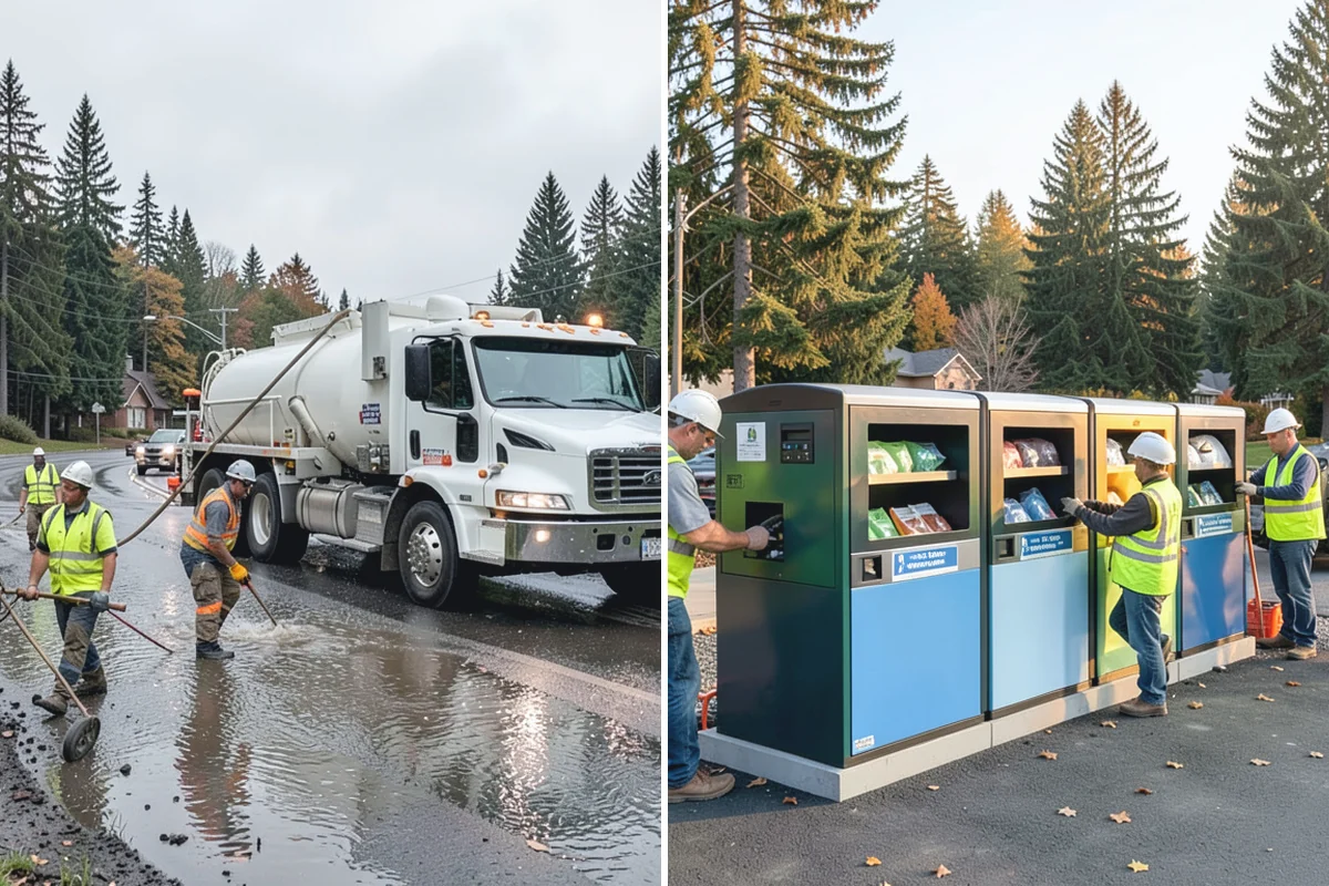 Bench Installation in Woodinville, King County, WA - Confirm bench models, quantities, and placement plan