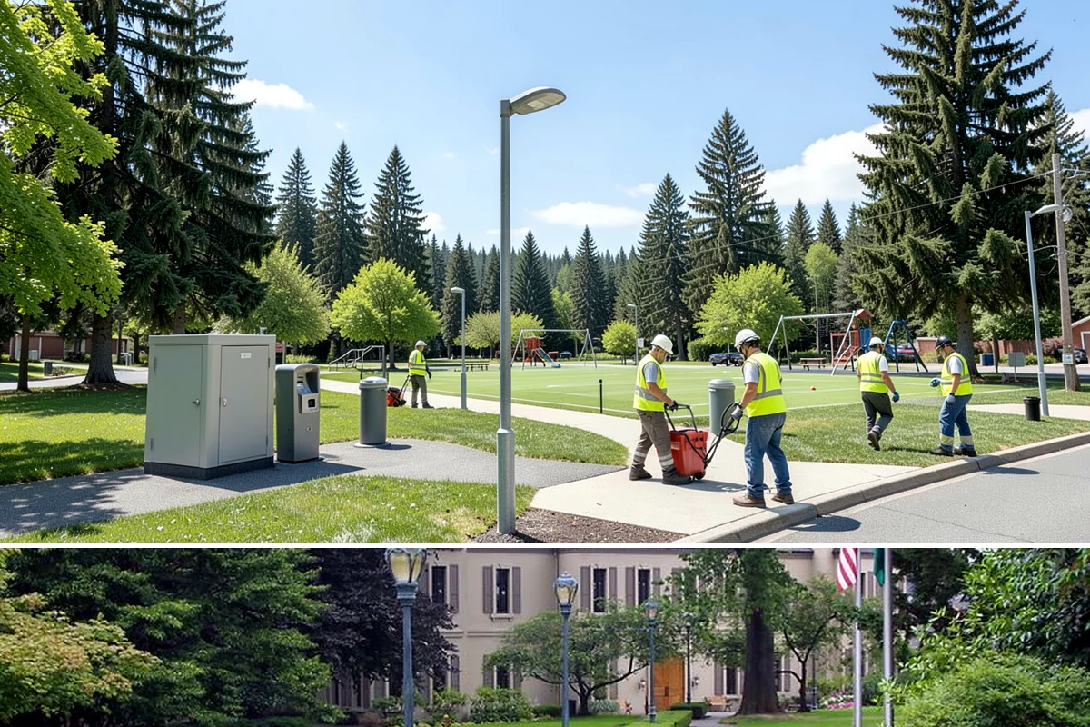 Bench Installation in Woodinville, King County, WA - Concrete-pad installations favor drier months for reliable cures, while surface-anchored benches on existing hardscape can be set...