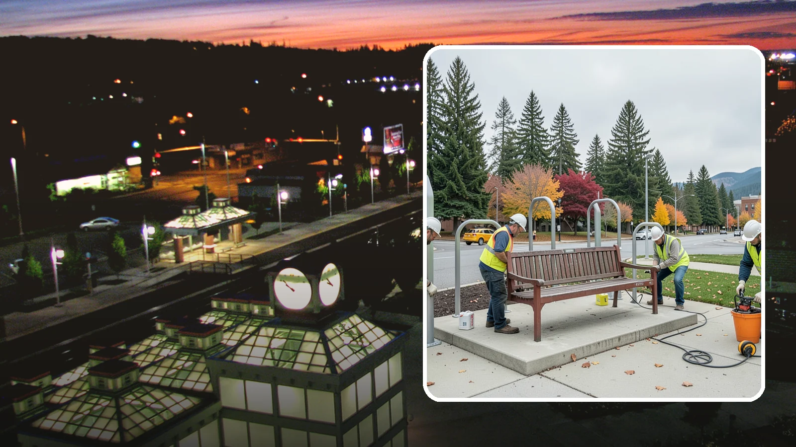 Bench Replacement in Auburn, King County, WA - We remove failed benches and install replacements while reusing sound pads and footings where possible.