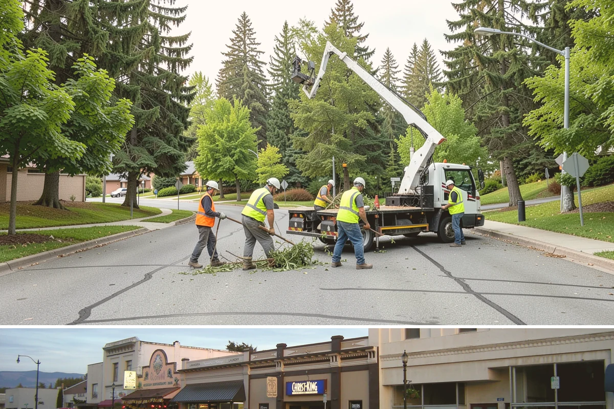 Bench Replacement in Burlington, Skagit County, WA - Replacement routing runs year-round, with pad repairs and new footings best scheduled during drier weather.