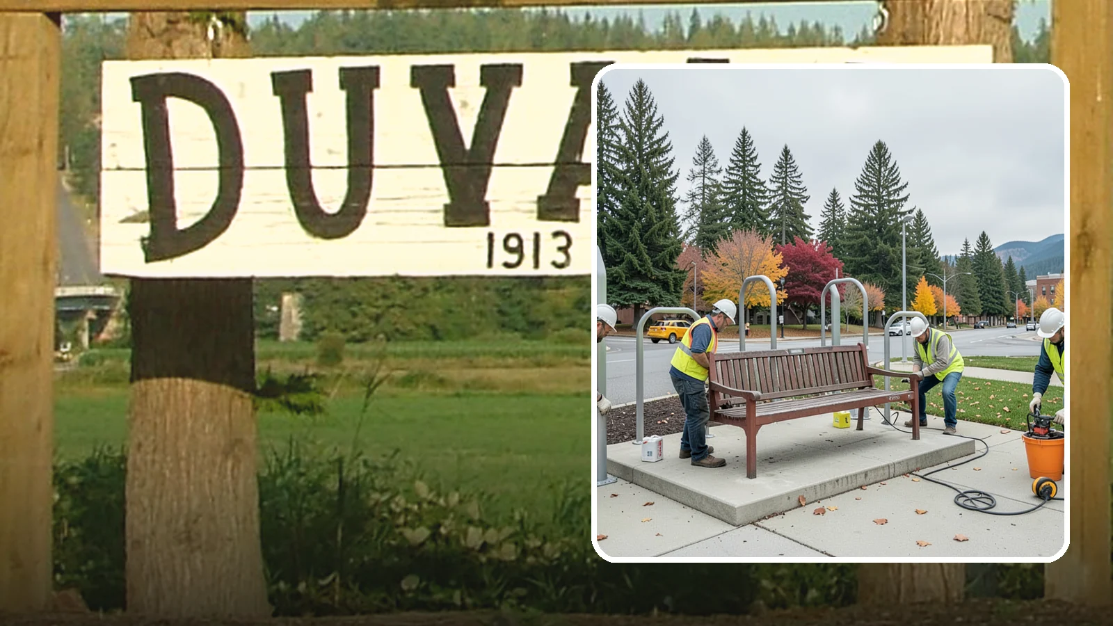 Bench Replacement in Duvall, King County, WA - We remove failed benches and install replacements while reusing sound pads and footings where possible.