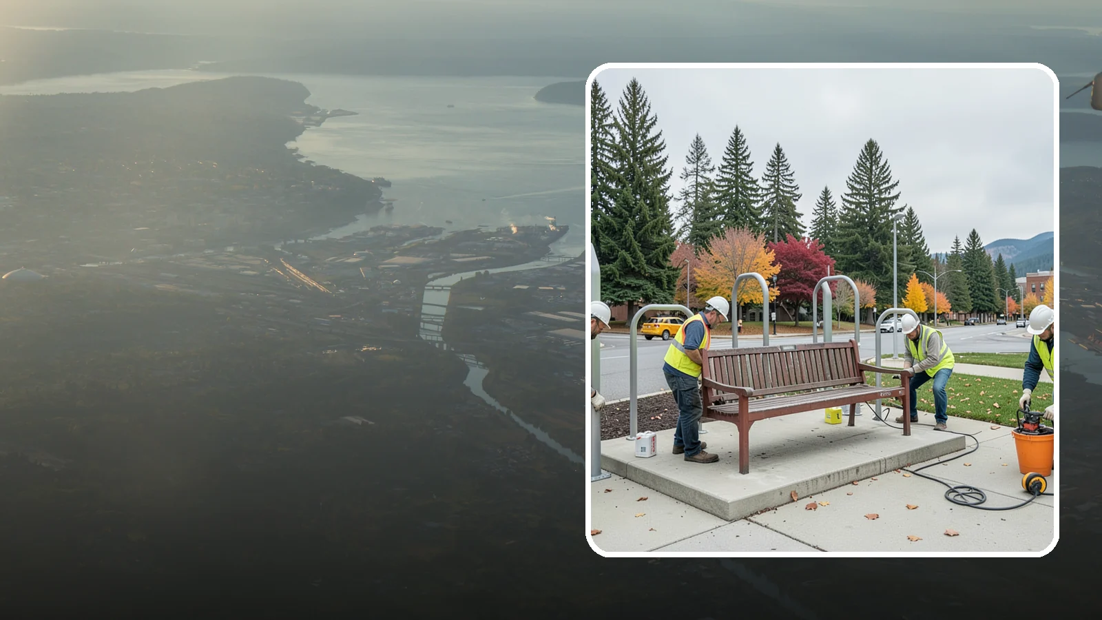 Bench Replacement in Fife, Pierce County, WA - We remove failed benches and install replacements while reusing sound pads and footings where possible.