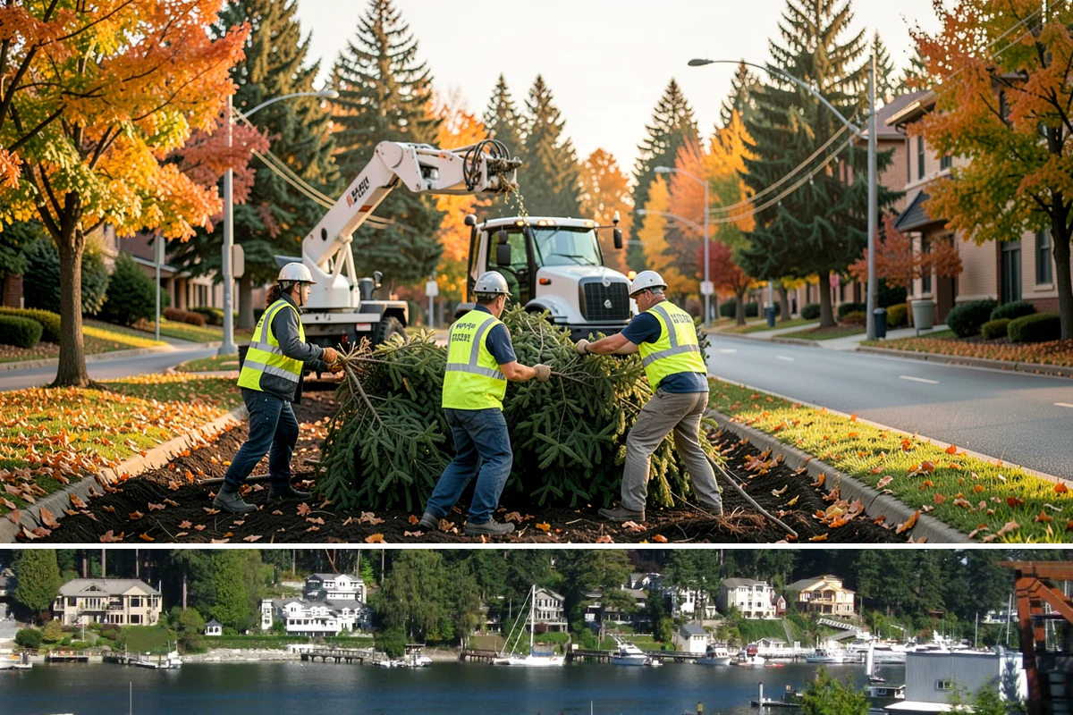 Bench Replacement in Gig Harbor, Pierce County, WA - Replacement routing runs year-round, with pad repairs and new footings best scheduled during drier weather.