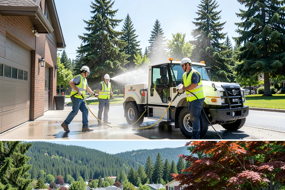 Bench Replacement in Index, Snohomish County, WA - Replacement routing runs year-round, with pad repairs and new footings best scheduled during drier weather.