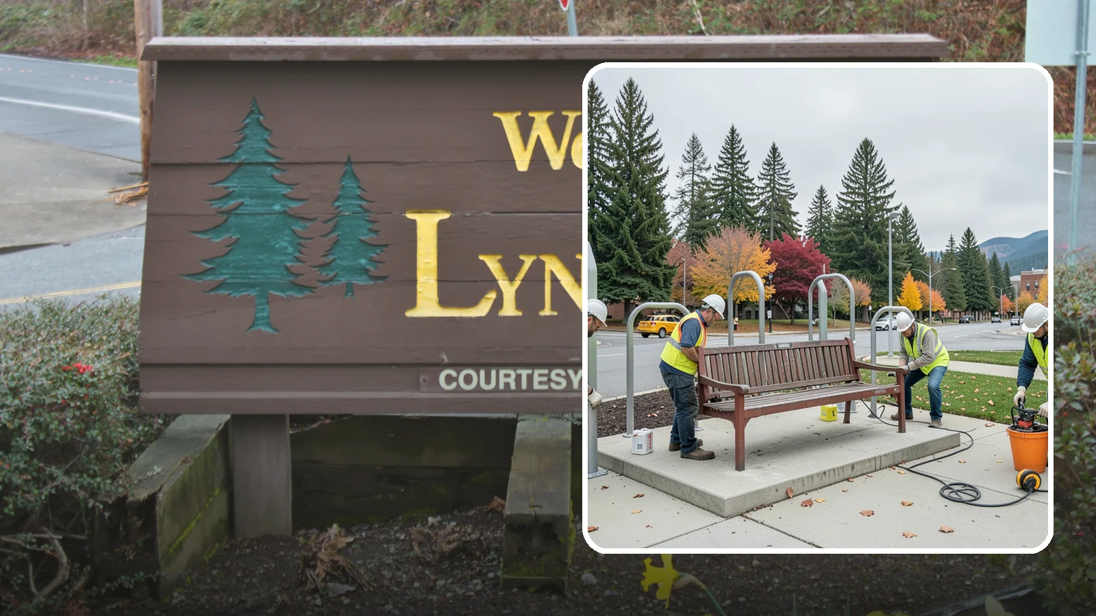 Bench Replacement in Lynnwood, Snohomish County, WA - We remove failed benches and install replacements while reusing sound pads and footings where possible.