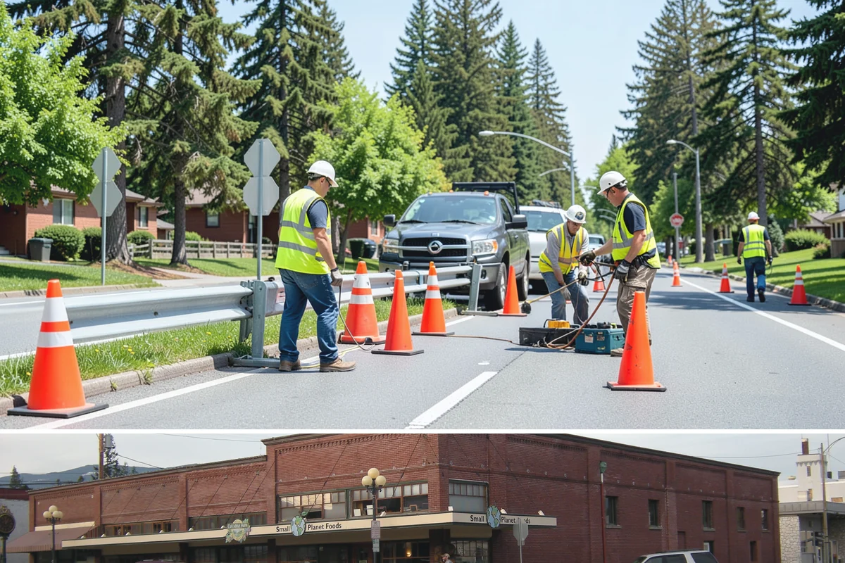 Bench Replacement in Sedro-Woolley, Skagit County, WA - Replacement routing runs year-round, with pad repairs and new footings best scheduled during drier weather.