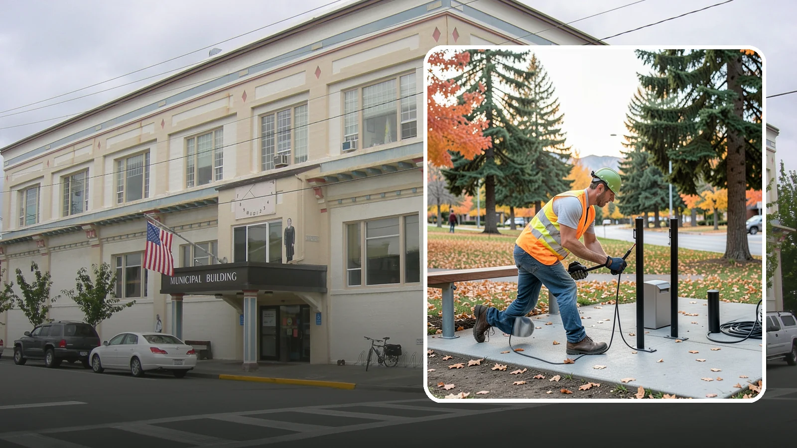 Bike Rack Installation in Anacortes, Skagit County, WA - We install code-compliant bike racks at civic buildings, transit stops, and parks with secure anchoring.