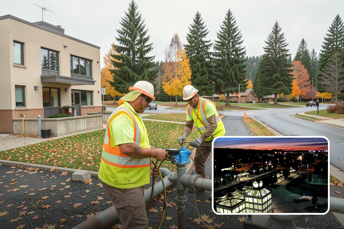 Bike Rack Installation in Auburn, King County, WA - Supports active-transportation and bike-parking code requirements