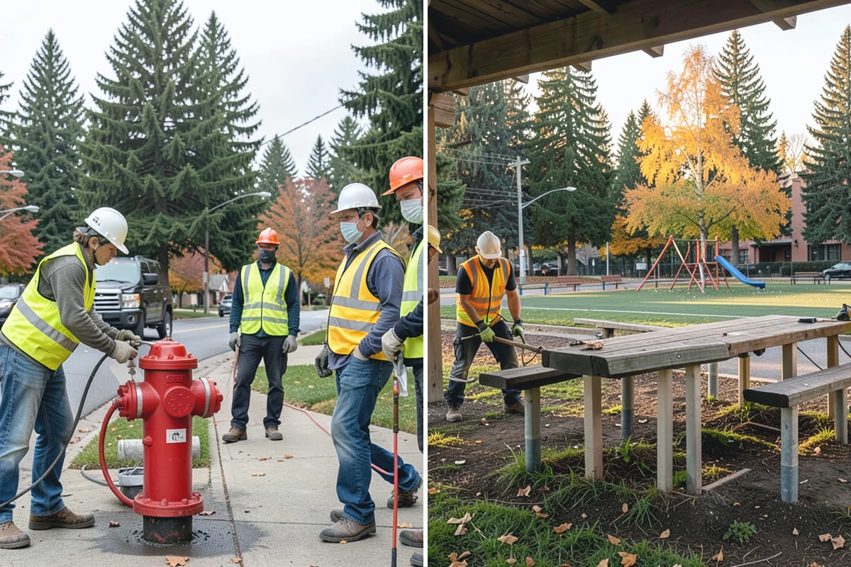 Bike Rack Installation in Bonney Lake, Pierce County, WA - Confirm rack style, quantity, and code clearances