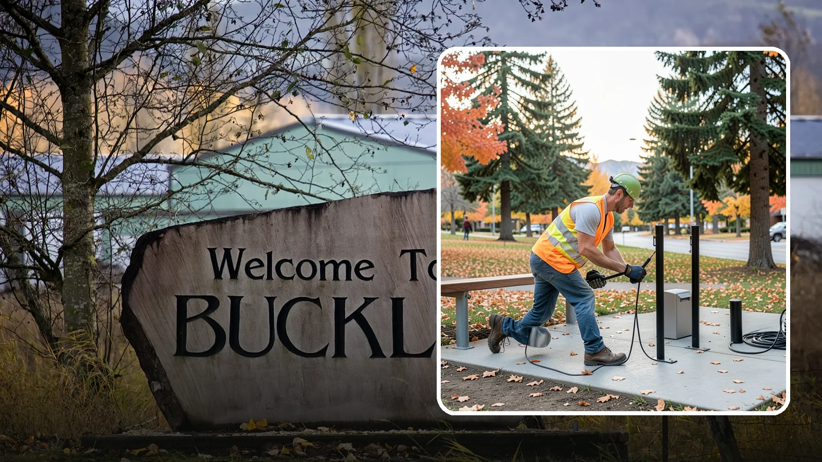Bike Rack Installation in Buckley, Pierce County, WA - We install code-compliant bike racks at civic buildings, transit stops, and parks with secure anchoring.