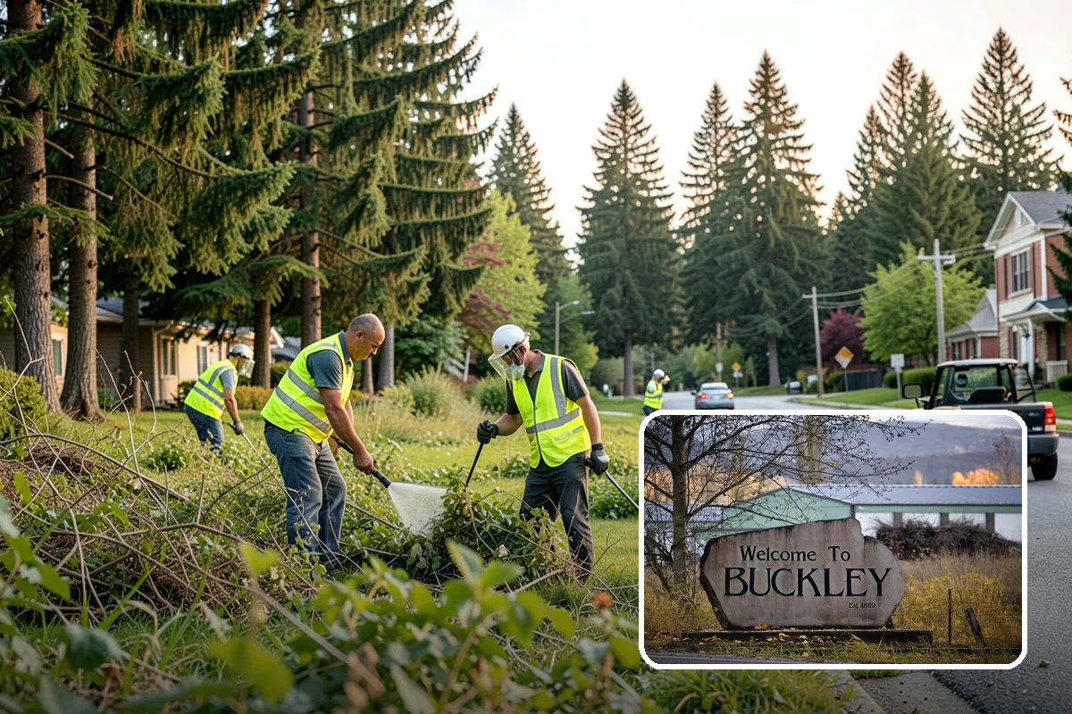 Bike Rack Installation in Buckley, Pierce County, WA - Supports active-transportation and bike-parking code requirements