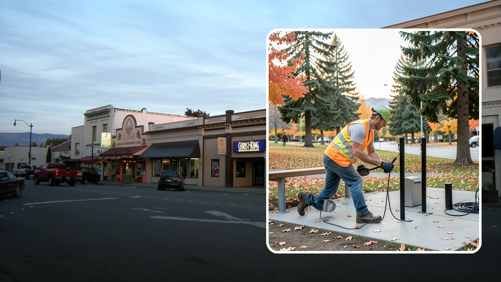Bike Rack Installation in Burlington, Skagit County, WA - We install code-compliant bike racks at civic buildings, transit stops, and parks with secure anchoring.