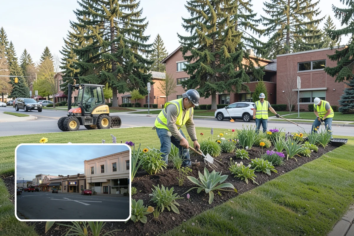 Bike Rack Installation in Burlington, Skagit County, WA - Supports active-transportation and bike-parking code requirements