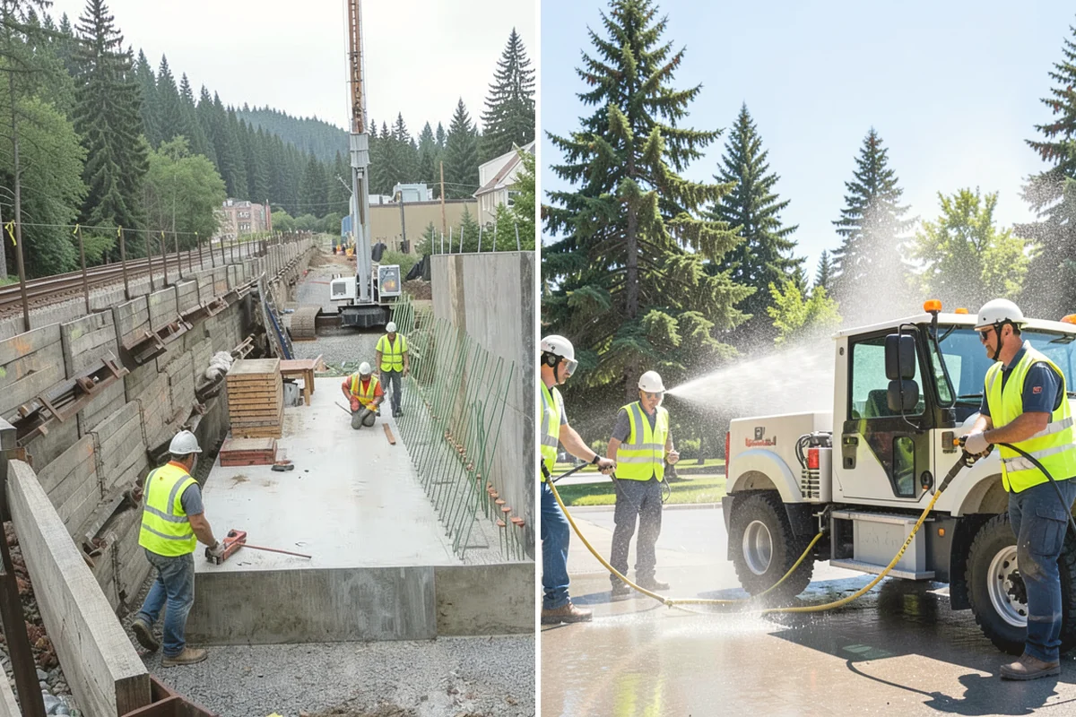 Bike Rack Installation in Burlington, Skagit County, WA - Confirm rack style, quantity, and code clearances