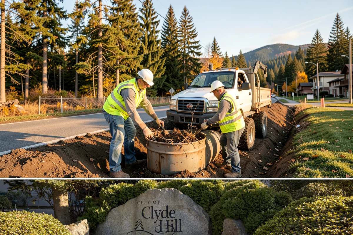 Bike Rack Installation in Clyde Hill, King County, WA - Core-drilled installs proceed year-round on existing hardscape, while new footings favor drier weather for concrete cures.