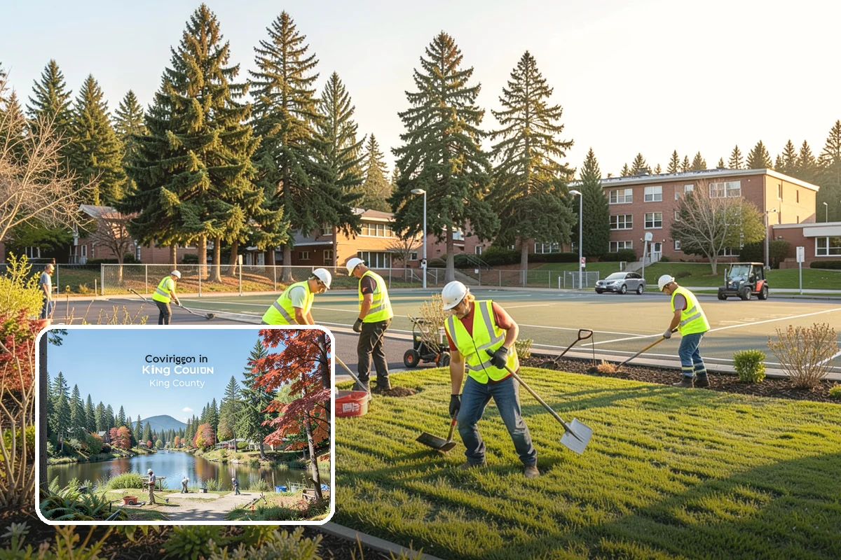 Bike Rack Installation in Covington, King County, WA - Supports active-transportation and bike-parking code requirements