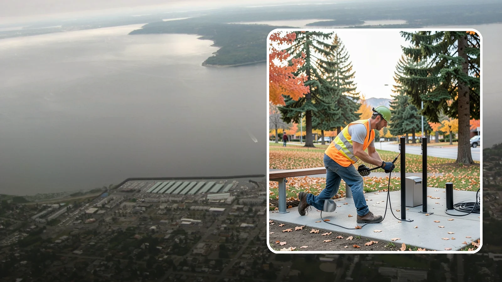 Bike Rack Installation in Des Moines, King County, WA - We install code-compliant bike racks at civic buildings, transit stops, and parks with secure anchoring.