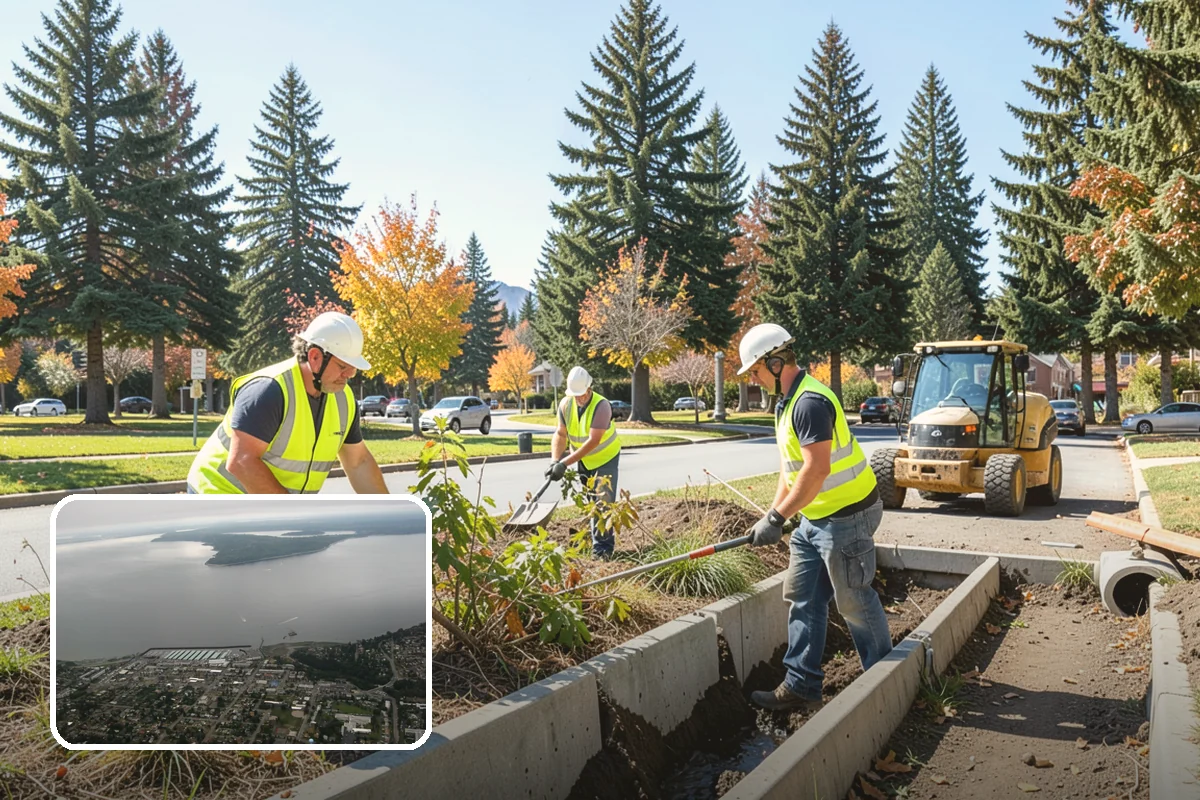 Bike Rack Installation in Des Moines, King County, WA - Supports active-transportation and bike-parking code requirements