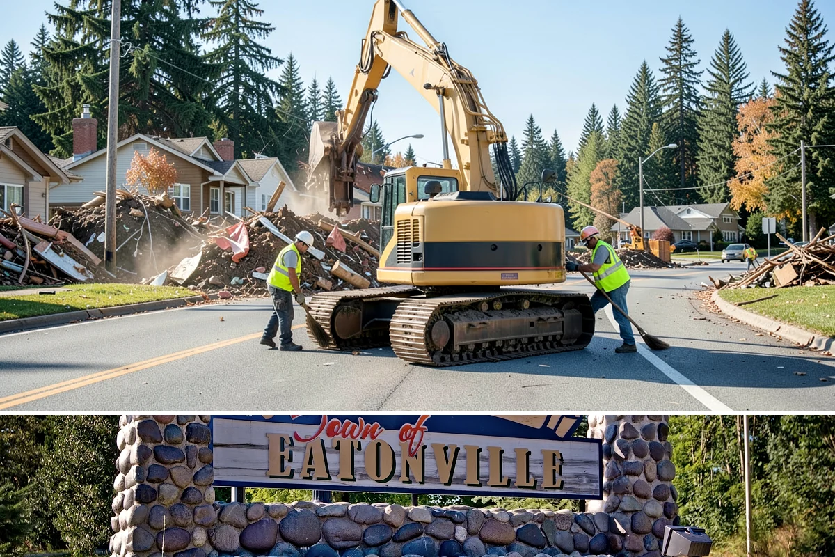 Bike Rack Installation in Eatonville, Pierce County, WA - Core-drilled installs proceed year-round on existing hardscape, while new footings favor drier weather for concrete cures.