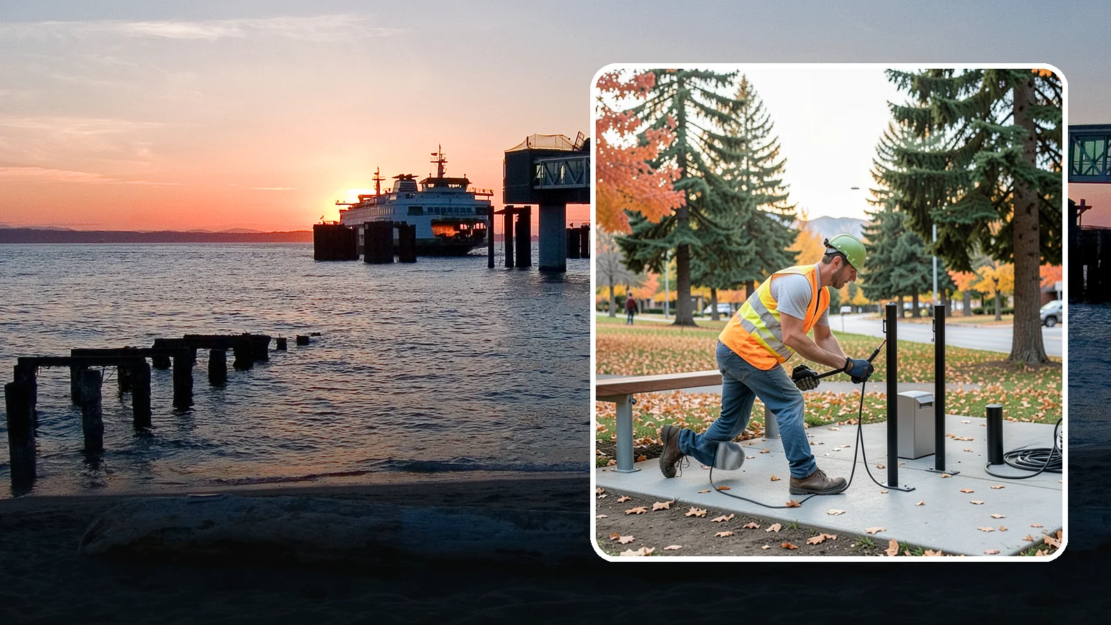 Bike Rack Installation in Edmonds, Snohomish County, WA - We install code-compliant bike racks at civic buildings, transit stops, and parks with secure anchoring.