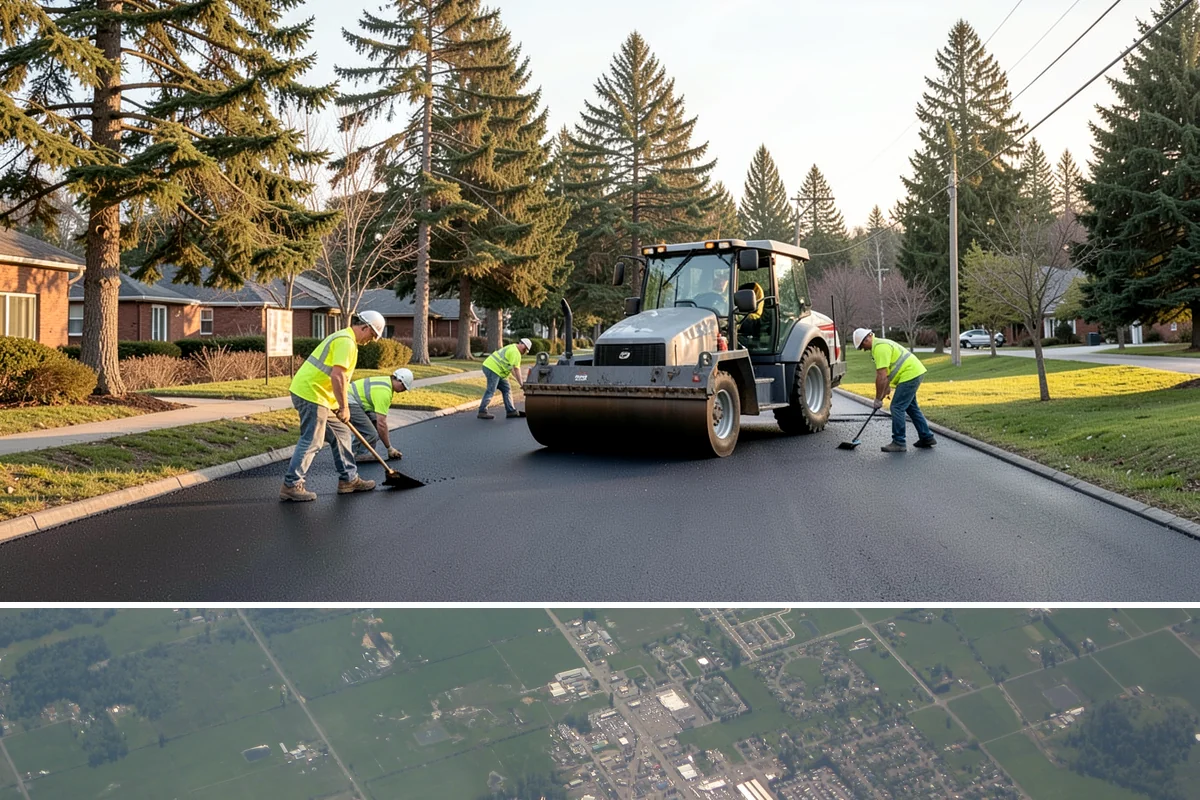 Bike Rack Installation in Enumclaw, King County, WA - Core-drilled installs proceed year-round on existing hardscape, while new footings favor drier weather for concrete cures.