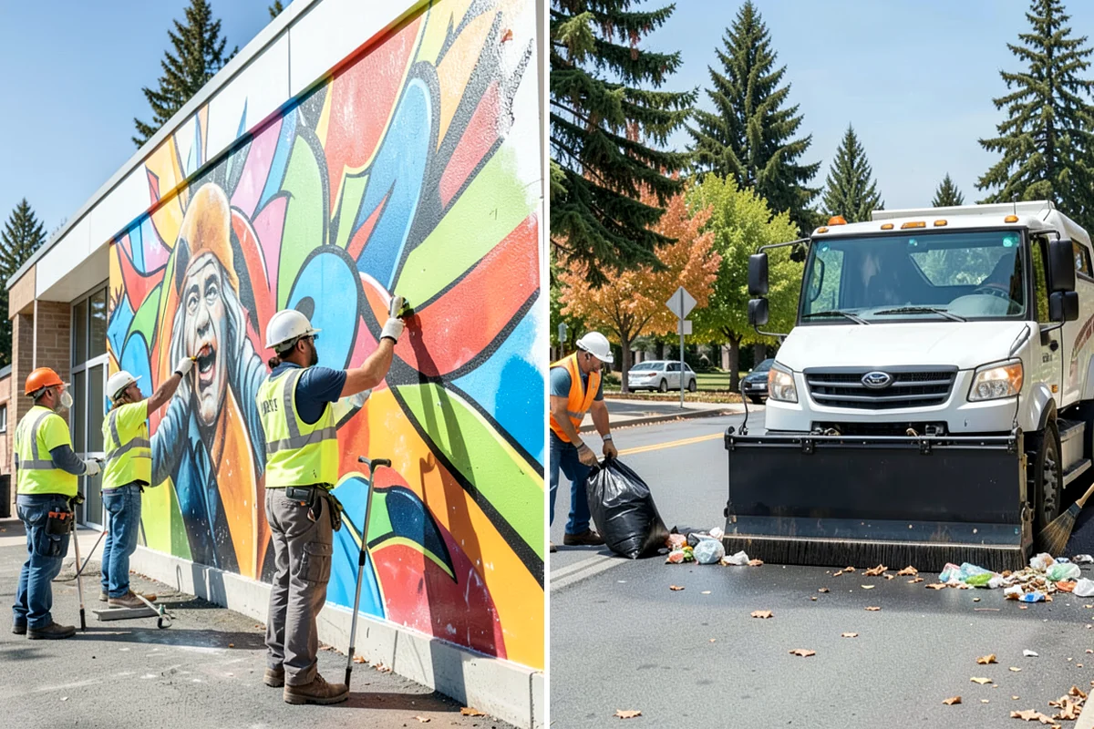 Bike Rack Installation in Everett, Snohomish County, WA - Confirm rack style, quantity, and code clearances