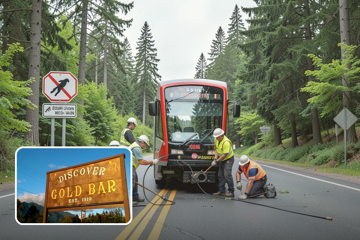 Bike Rack Installation in Gold Bar, Snohomish County, WA - Supports active-transportation and bike-parking code requirements
