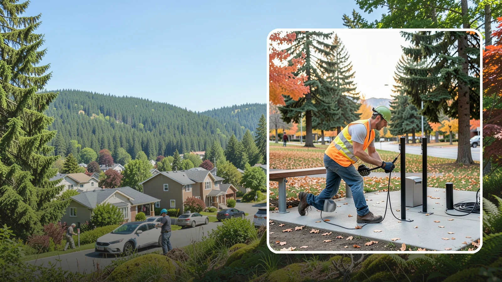 Bike Rack Installation in Index, Snohomish County, WA - We install code-compliant bike racks at civic buildings, transit stops, and parks with secure anchoring.