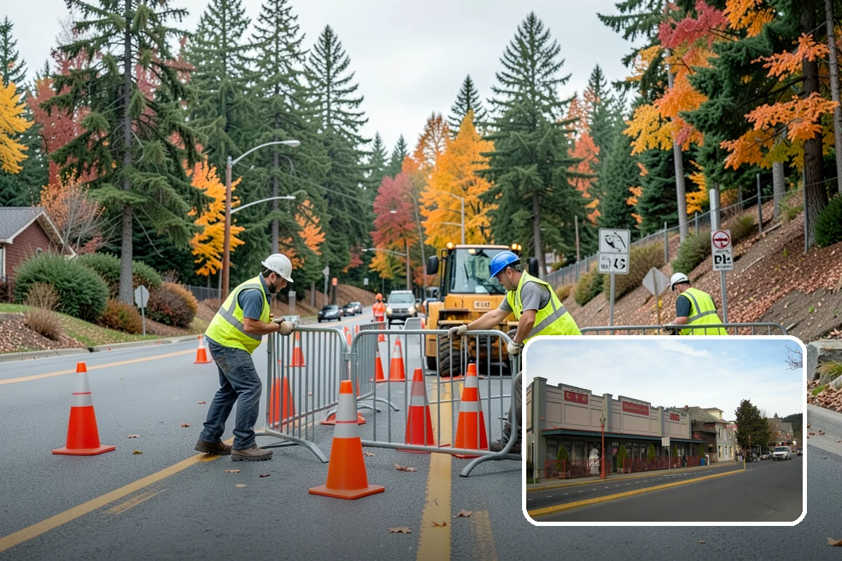 Bike Rack Installation in Issaquah, King County, WA - Supports active-transportation and bike-parking code requirements