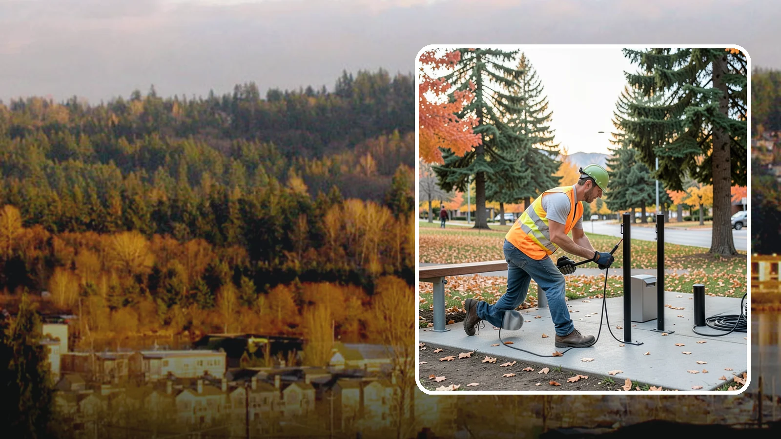 Bike Rack Installation in Kenmore, King County, WA - We install code-compliant bike racks at civic buildings, transit stops, and parks with secure anchoring.